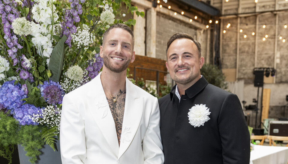 Thomas Evers Poulsen og Sæþór Kristínssons bryllup